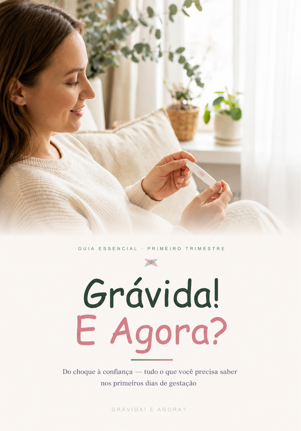 Capa do ebook Grávida! E Agora?