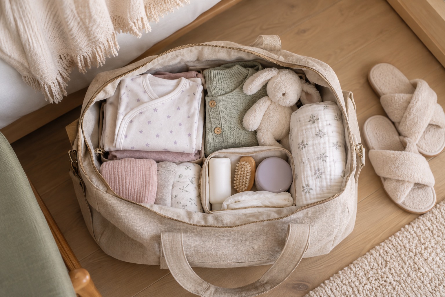 Bolsa de maternidade: o que colocar de verdade
