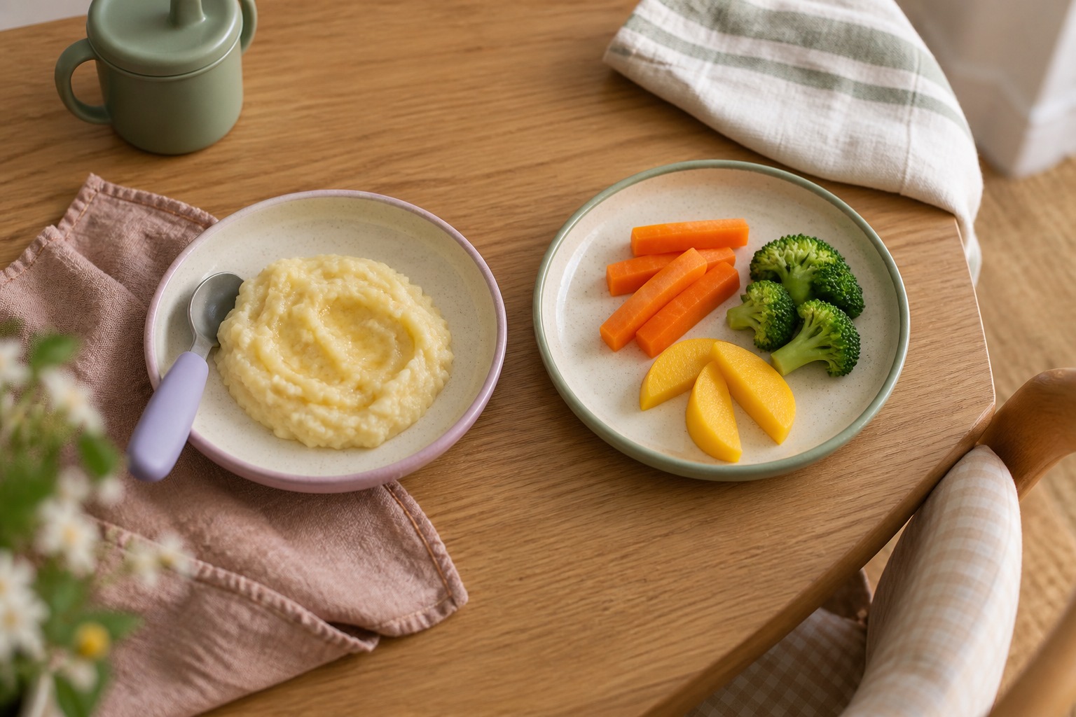 Tipos de introdução alimentar: tradicional, BLW e misto